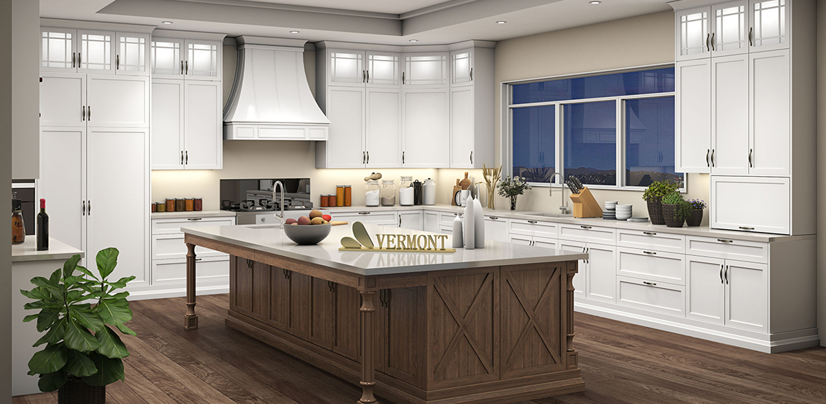 American Style Kitchen Cabinets, American Classic Kitchen Cabinet | Vermont
